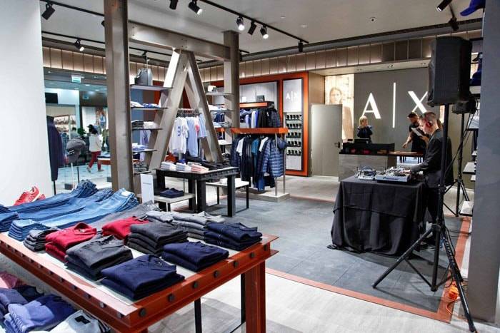 Armani Exchange вышел на рынок Екатеринбурга