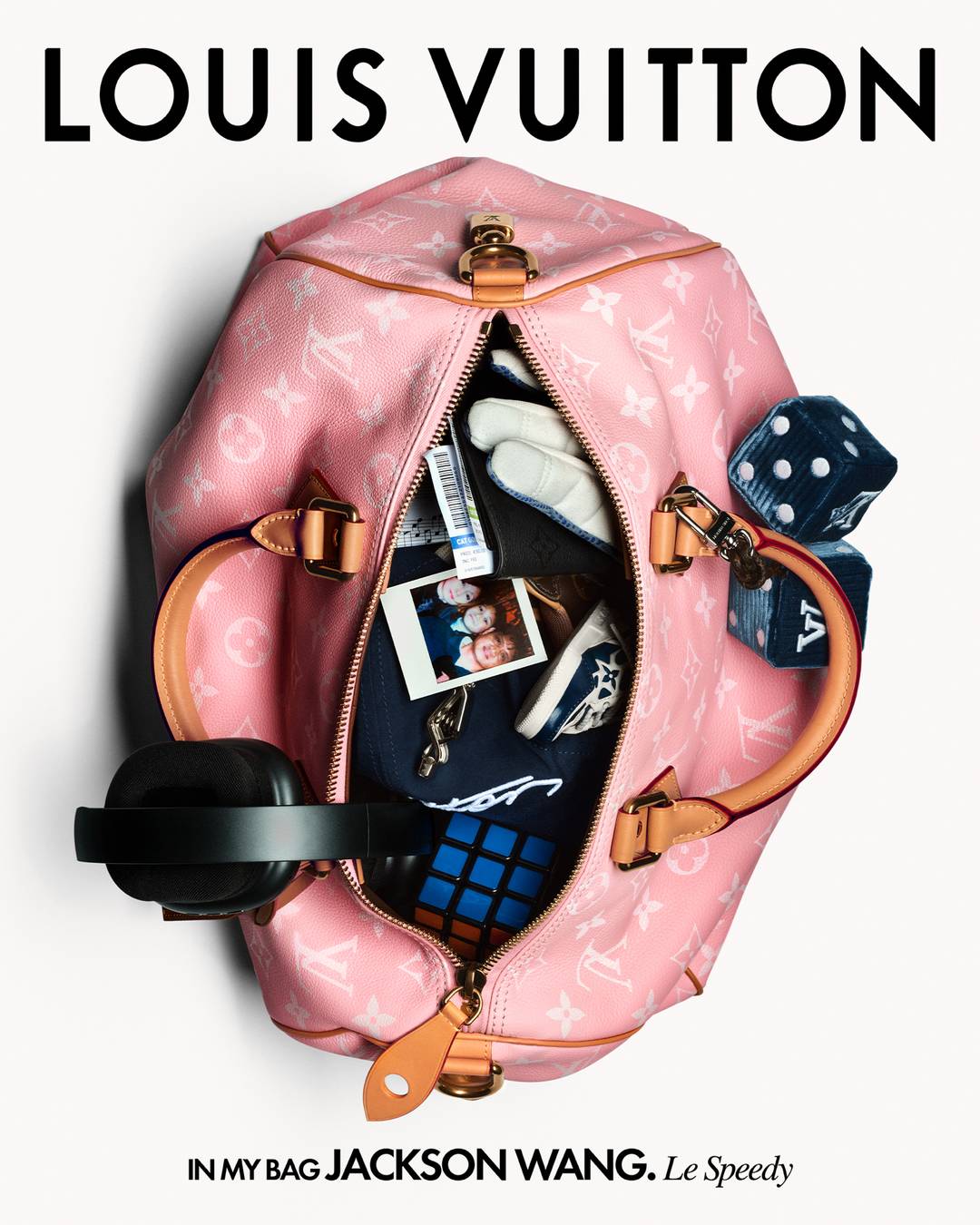 Louis Vuitton in my bag Jackson Wang Le Speedy