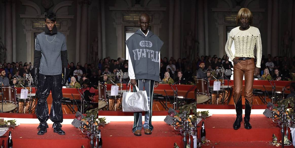 Pitti Uomo 97: Telfar brengt briljante barok stijl naar Florence