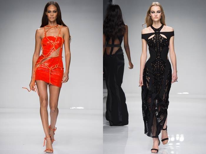 El glamour sexy de Versace abre los desfiles de alta costura en París