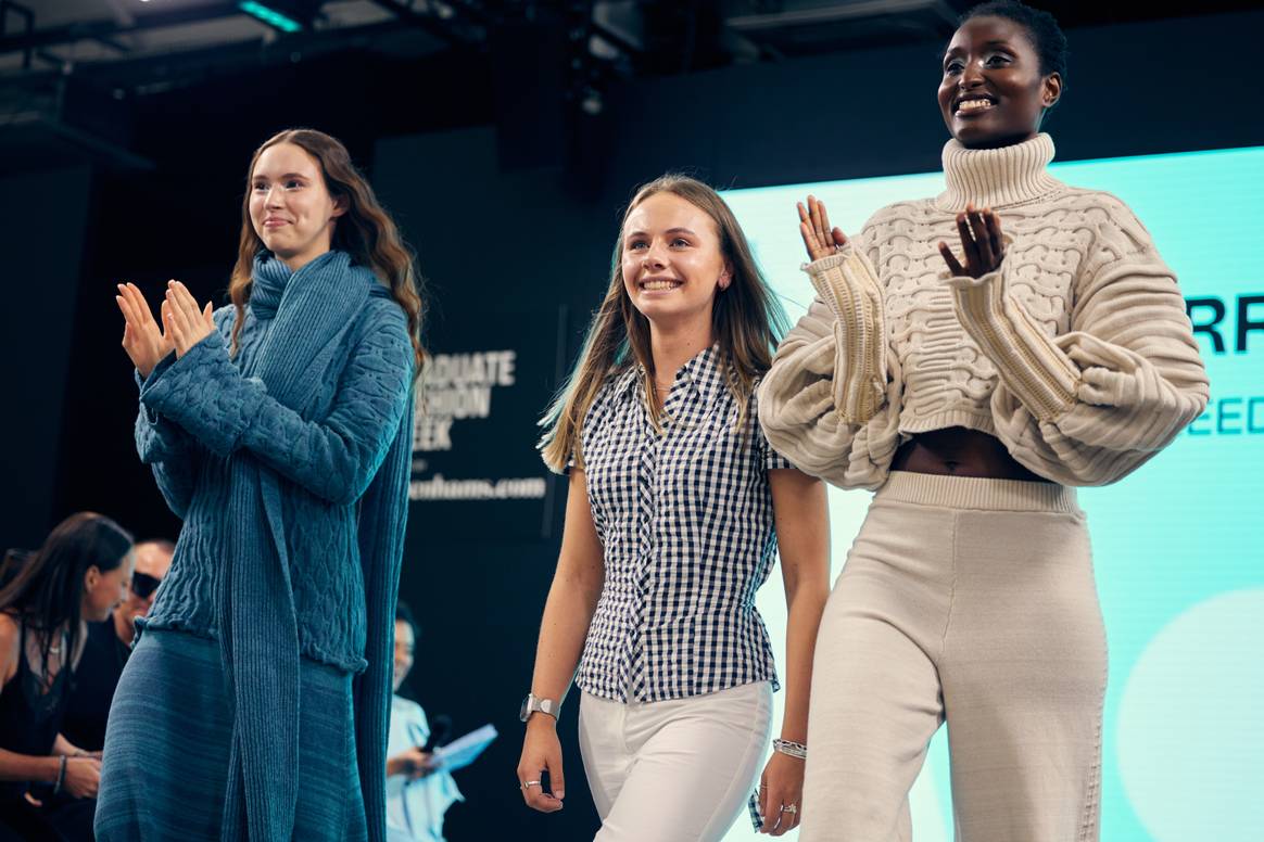 Kitty Carr-Lake, University of Leeds, School of Design wins Debenhams Commercial Catwalk Award