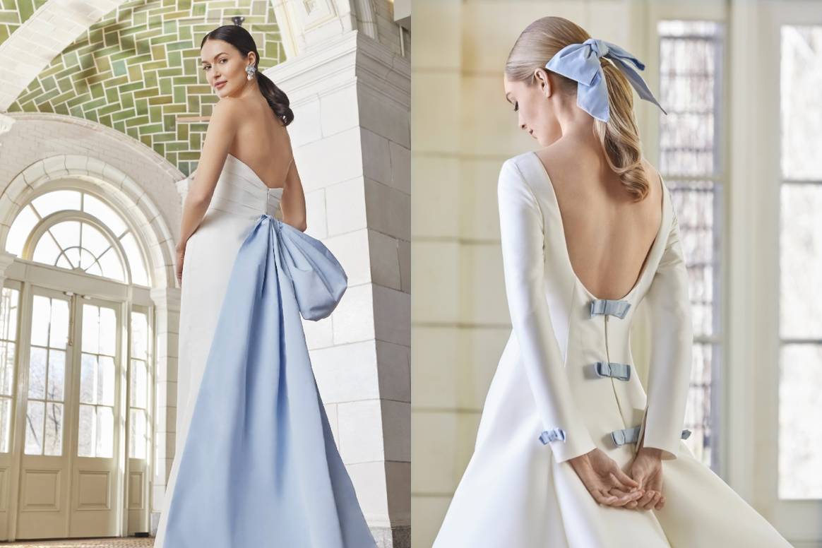 Something blue by Sarah Nouri for Spring/Summer 2024. Credit: Spotlight Launchmetrics