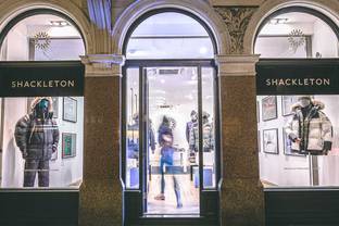 Shackleton opens first pop-up in London
