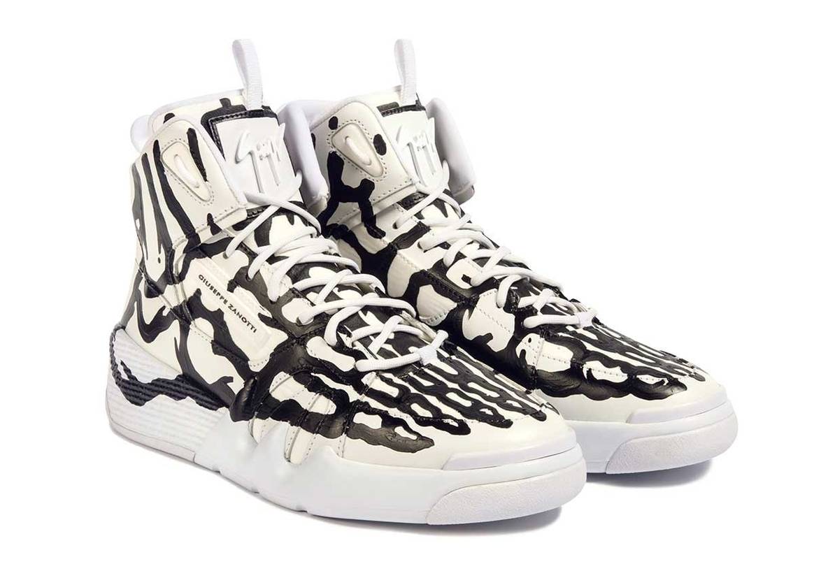Giuseppe Zanotti launches trainer collection with exclusive style by Joshua Vides
