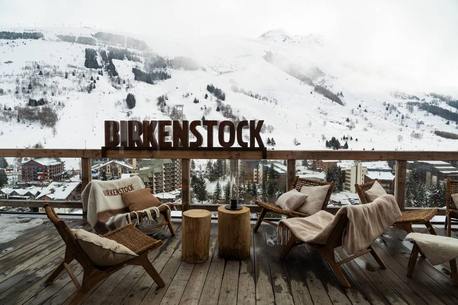 Birkenstock opens pop-up at Les Deux Alpes