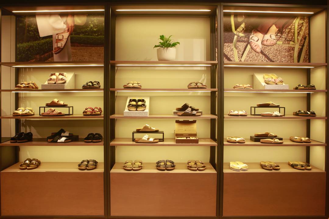 Birkenstock-Store in Mumbai.