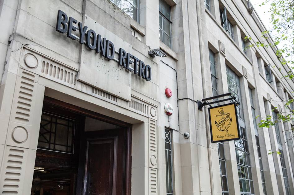 Beyond Retro vintage clothing retail store