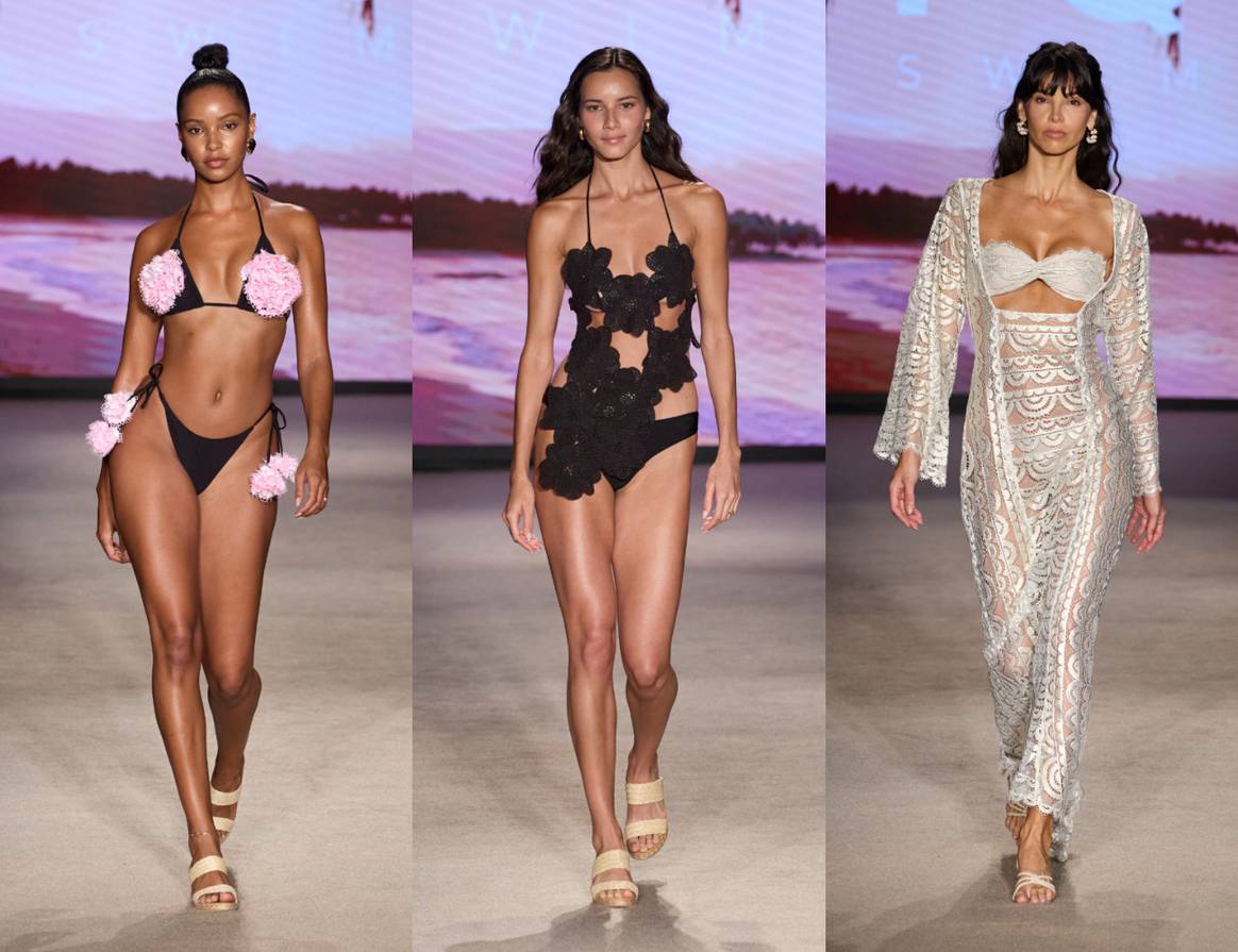 PQ Swim SS25 at Miami Swim Week.