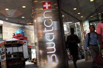 Swatch makes up for lost time with record sales