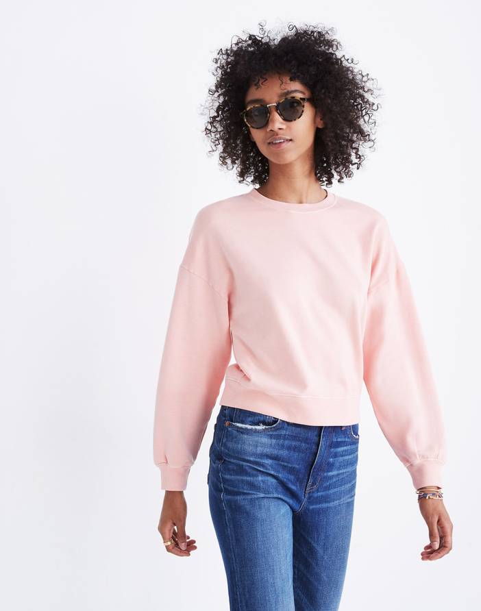 Rivet & Thread Crop Sweatshirt | Madewell