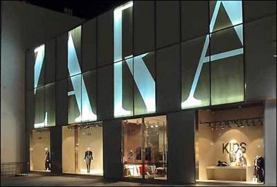 Las ventas de Inditex crecen un 5 por ciento más