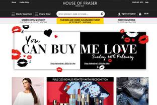 House of Fraser laat merken bieden voor plaats in digitaal schap