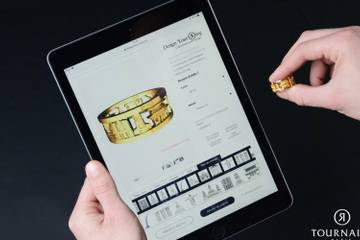 Tournaire lance "Design Your Ring", avec Dassault Systèmes, pour personnaliser un bijou 3D en ligne