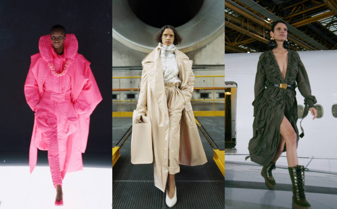 PFW AW21: Balmain showcases an aviation-inspired collection