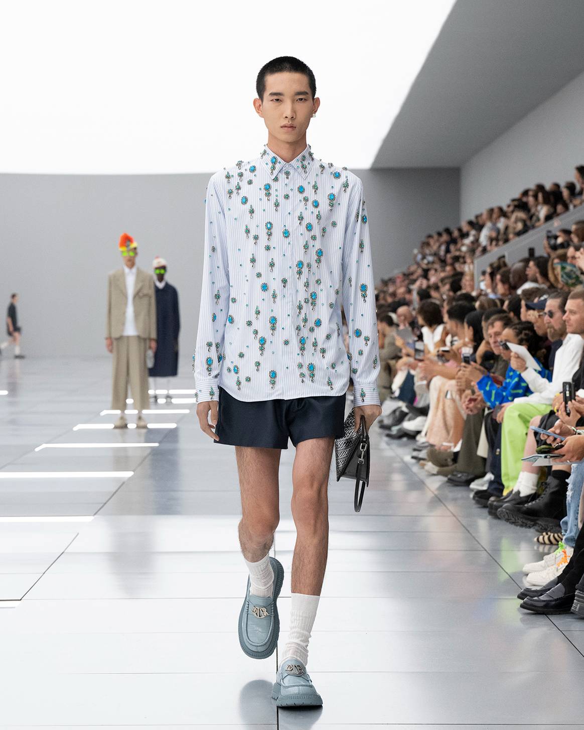 Créditos: Dior, desfile de presentación de la colección masculina para la temporada de Verano SS24. Fotografía de cortesía.