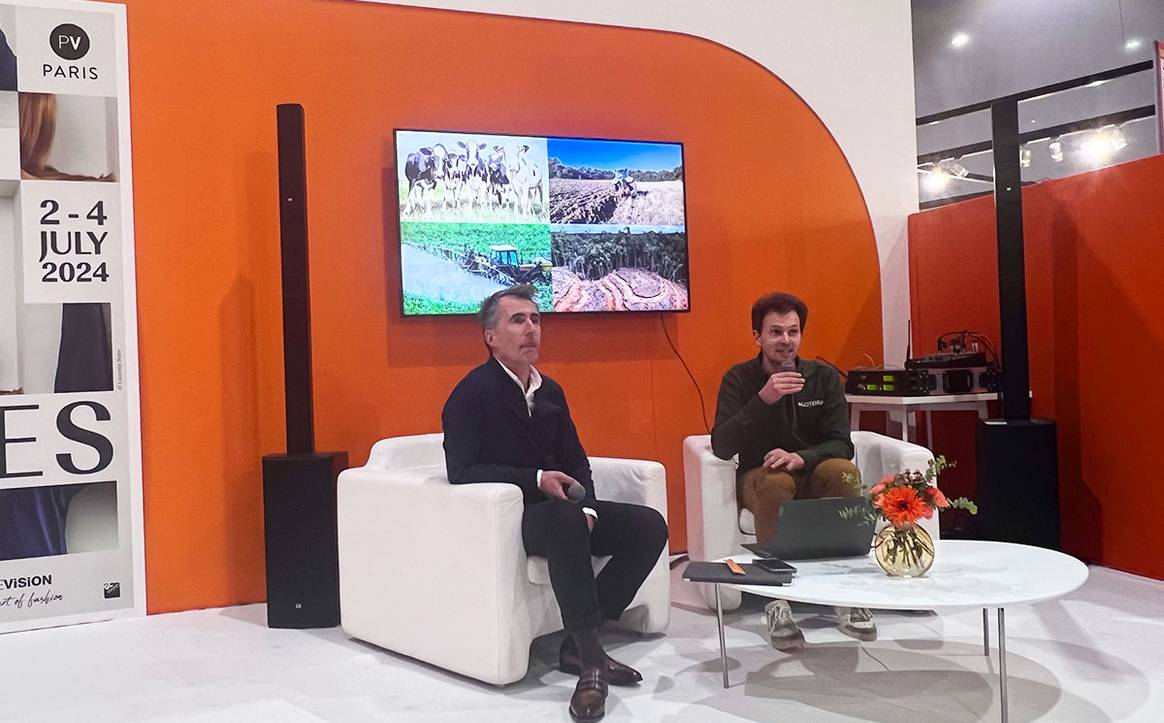 Olivier Antignac (Domaine des Massifs) et Mathieu Toutlemonde (Agoterra). Première Vision février 2024