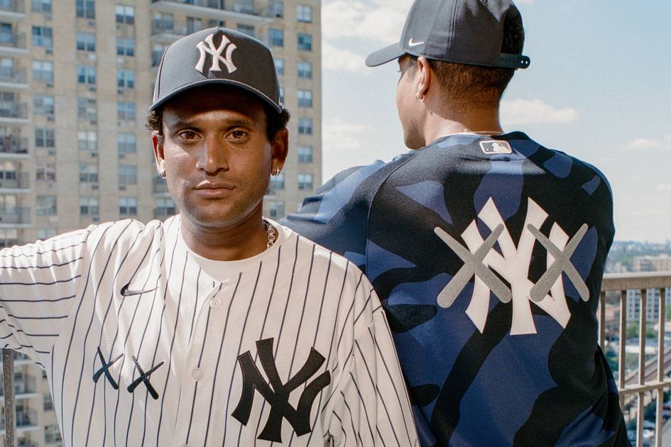 Kaws reimagines MLB's Yankees and Dodgers for new collection Kaws x MLB collection Credits: Fanatics