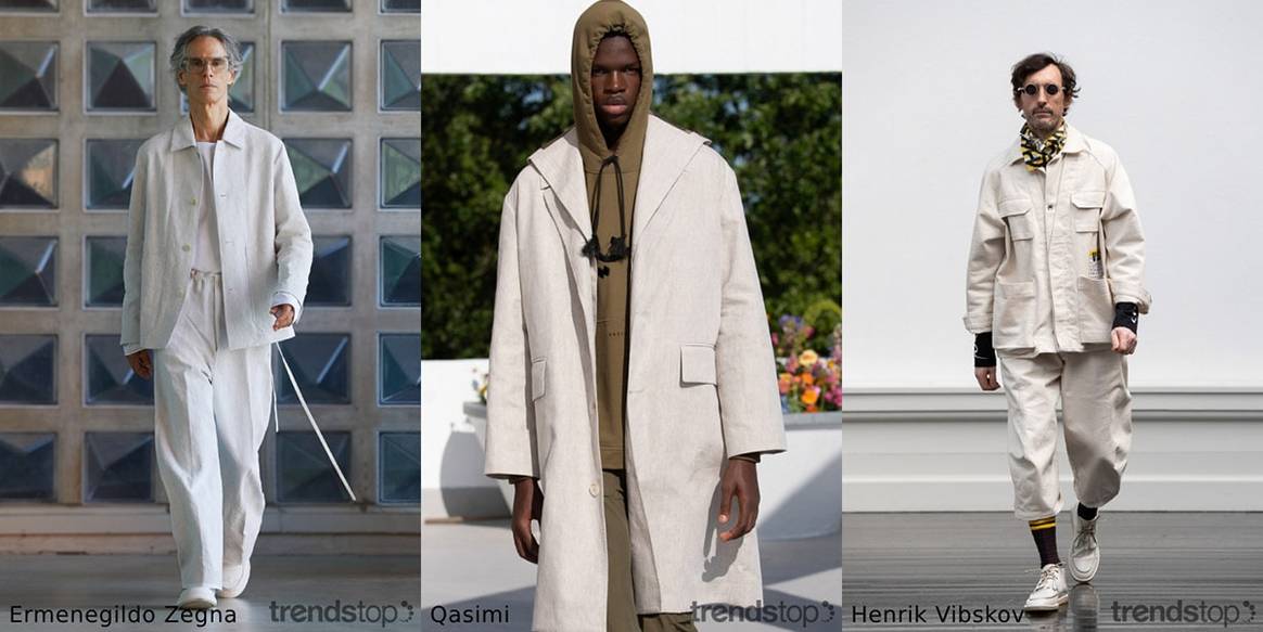 3 innovative Materialtrends der Männermode Frühjahr/Sommer 2022