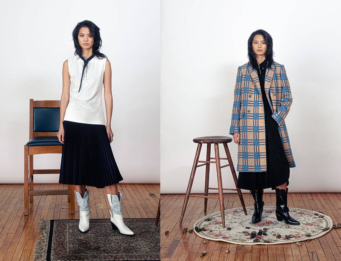 New York Fashion Week : Victor Li  s'inspire des plaines du Wyoming