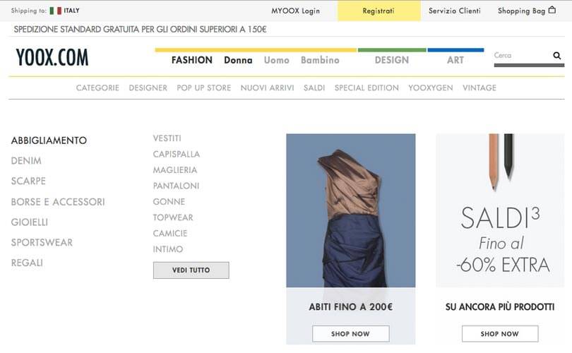Yoox: Enrico Cavatorta cfo and corporate officer
