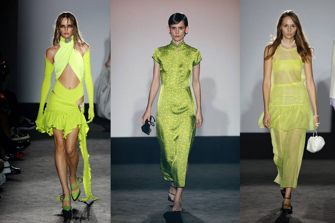 Imágenes de Dominnico/Amlul/Eiko Ai en 080 Barcelona Fashion, por cortesía de la organización