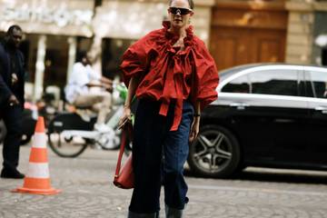 Paris street style: Patou SS24 show attendees were ambassadors for the brand