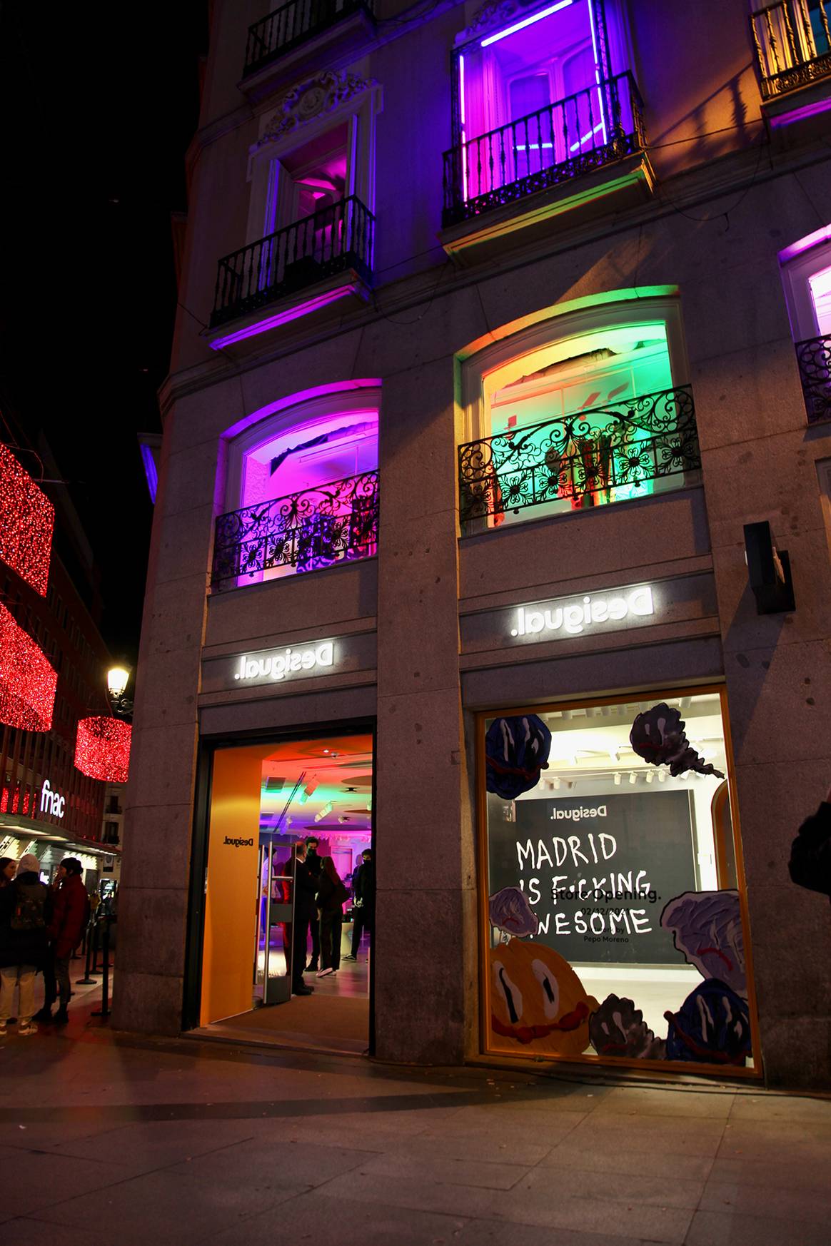 Photo Credits: Desigual, reinauguración de su flagship store de Preciados 25, Madrid. Fotografía de cortesía.