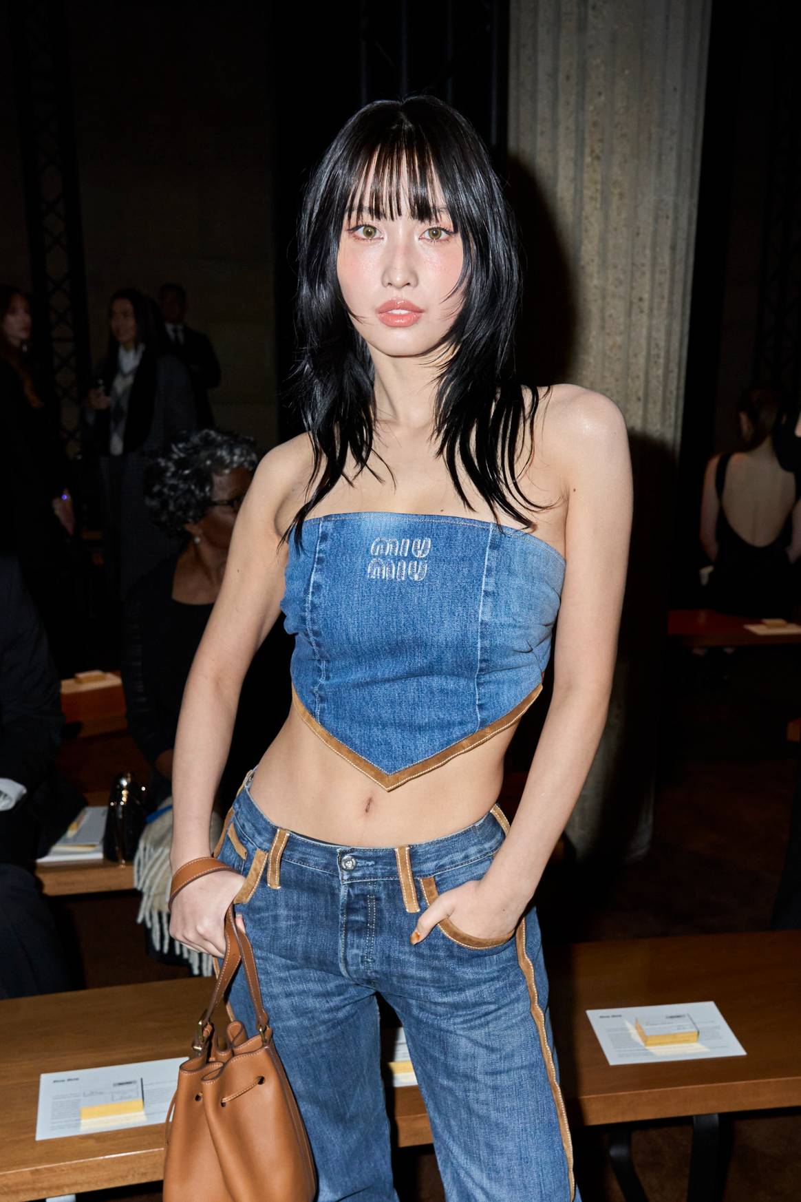 Momo at Miu Miu FW24