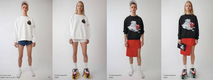 Acne Studios présente sa collection Diner
