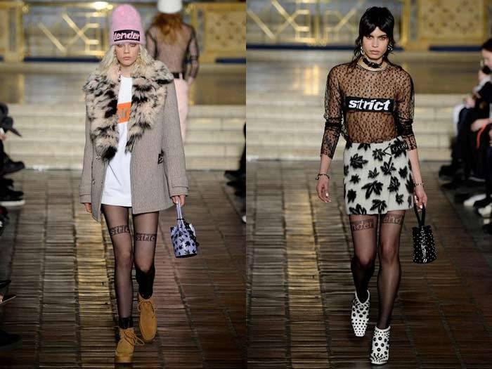 Fashion Week: Alexander Wang, rebelle et sexy pour un défilé dans une église