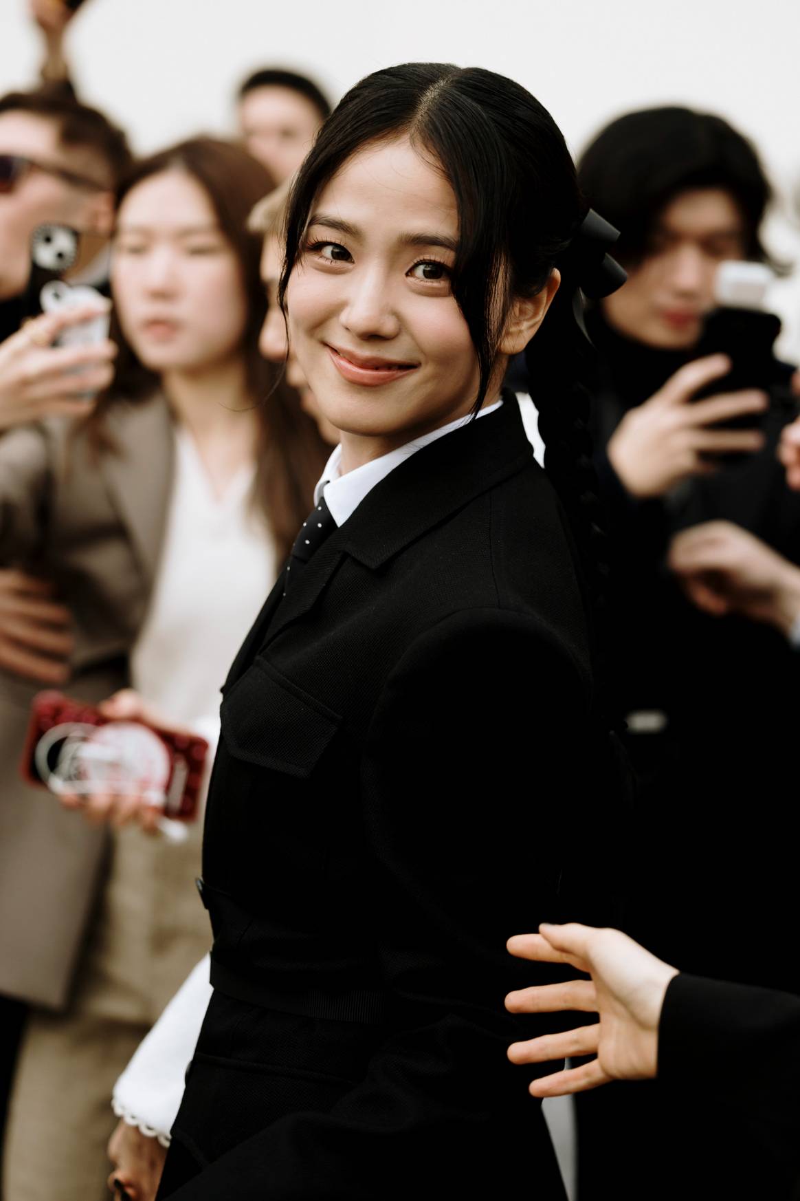 Jisoo attends Dior show FW24