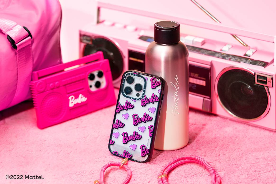 Casetify teams up with Barbie on tech collection