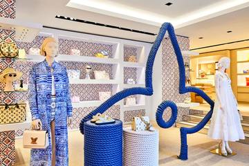 Quid du pop-in estival Louis Vuitton dans le magasin de Knokke ?