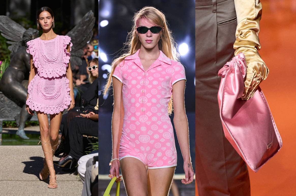 Pink Pop J.Salinas SS26 - Ready to Wear, Casablanca SS26 - Ready to Wear &  Prada SS26 - Ready to Wear