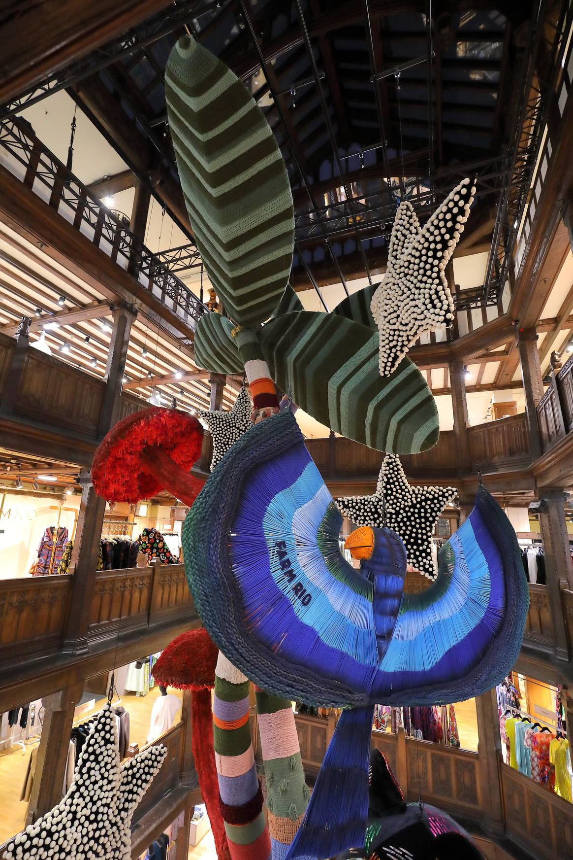 Liberty's Atrium, designed by Gringo Cardia for FARM Rio