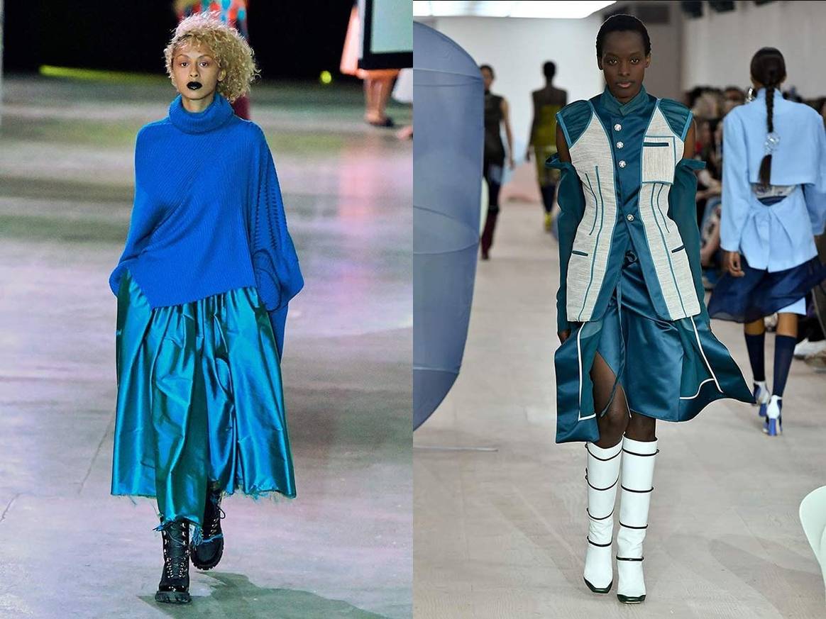 Auf den Catwalks gesichtet: Pantone-Farbtrends für S/S 20