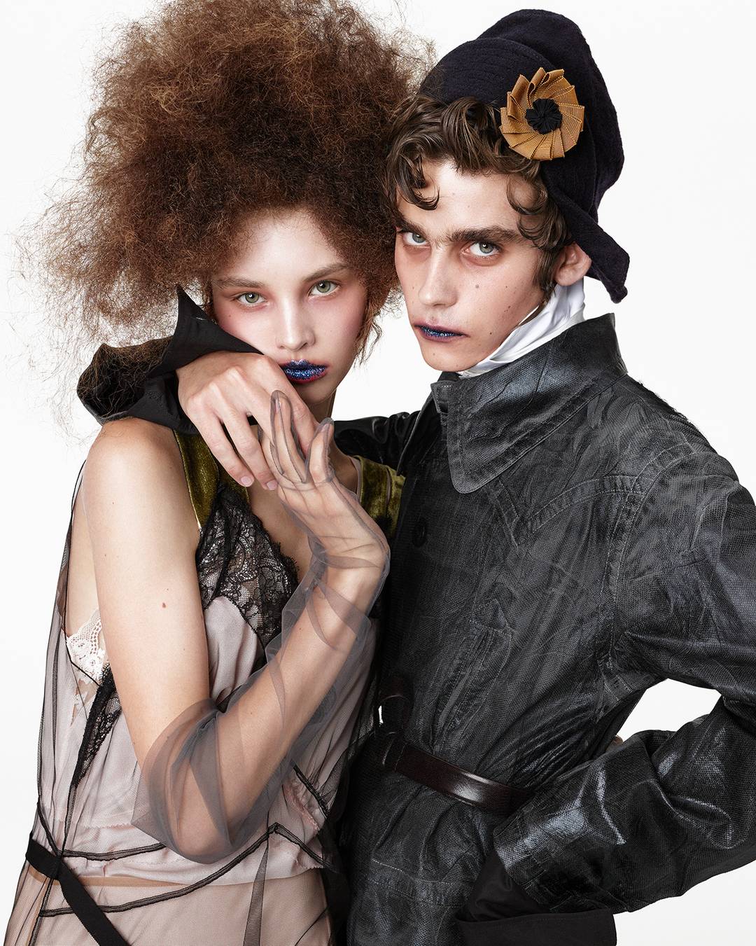 Immagine della campagna della collezione Re{form} Zara Vol. 1, disegnata da John Galliano per Zara.