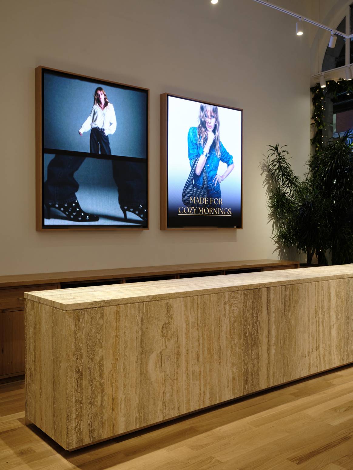 Interior of Madewell's new flagship store in SoHo