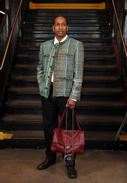 Asap Rocky in Chanel, at the Chanel Off Season 2026, Pre-Fall Women