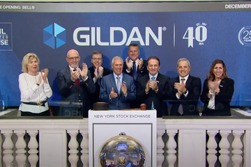 Gildan Rings the Opening Bell on the New York Stock Exchange