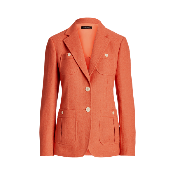Fischgrat-Blazer aus Leinenmischung | Ralph Lauren