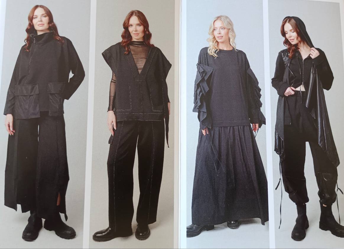 From the Nilmark lookbook: “Black is our happy colour”.