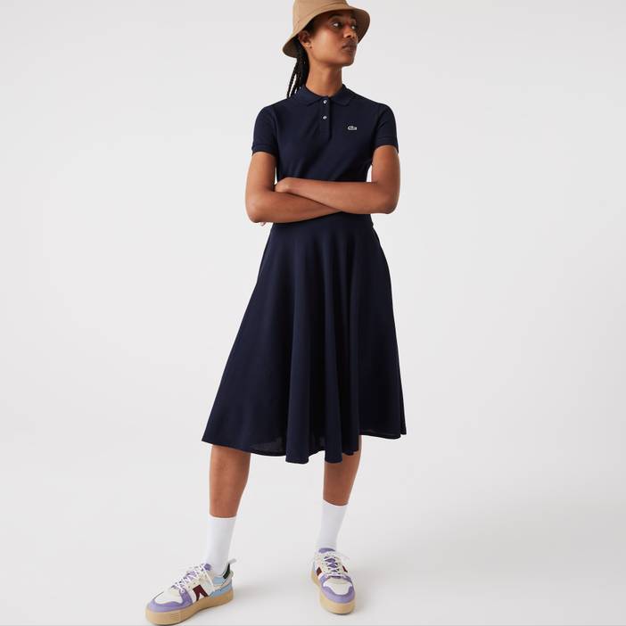 Damen Polokleid aus Baumwoll-Piqué | Lacoste