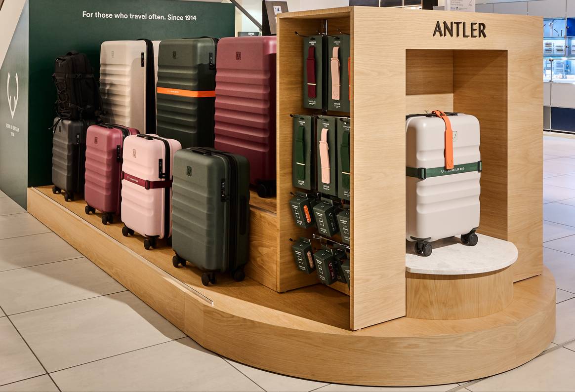 Antler Selfridges pop-up