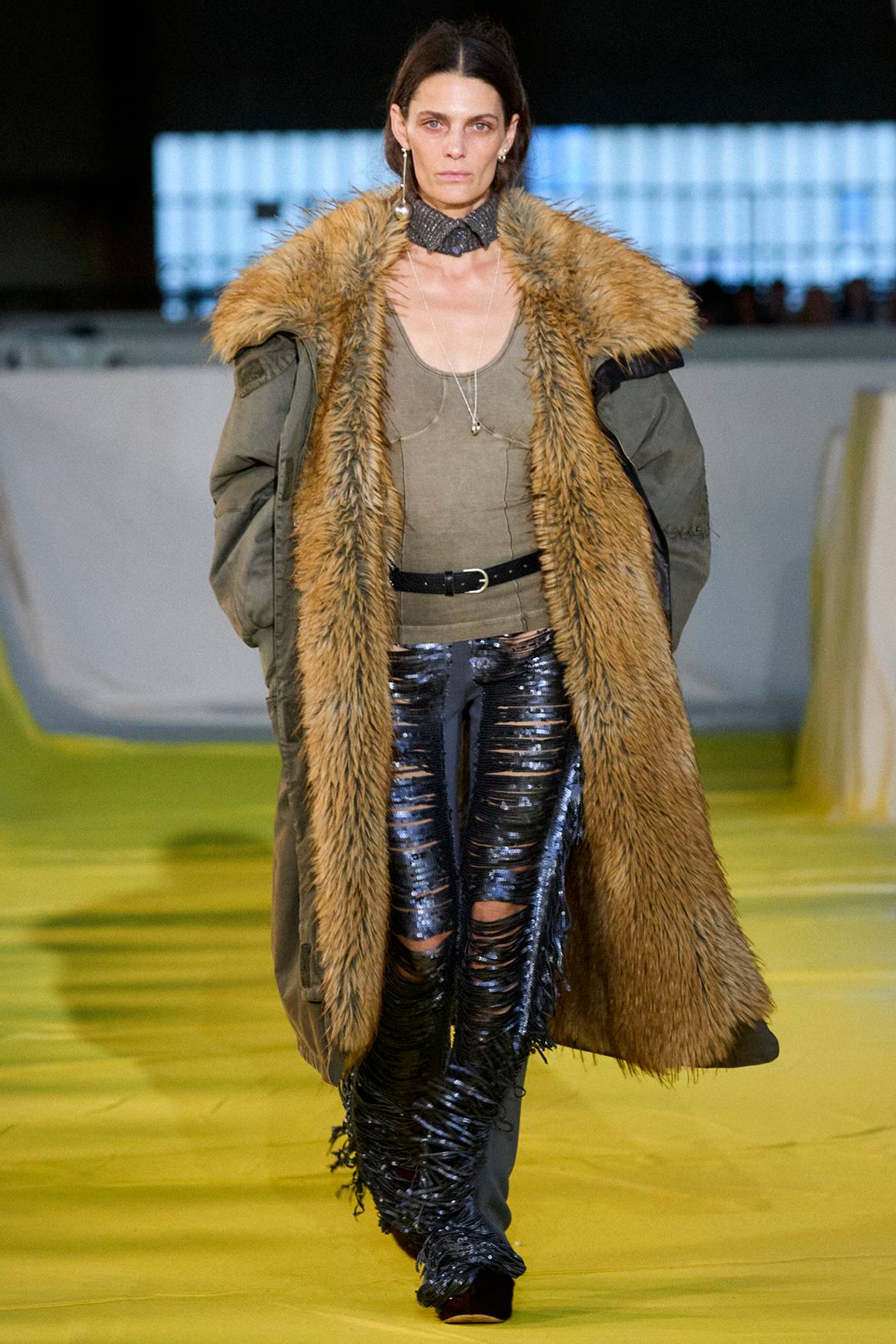 Desfile en Barcelona de la primera colección de la línea “Desigual Studio” de Desigual, para la temporada Otoño/Invierno 2025/2026.