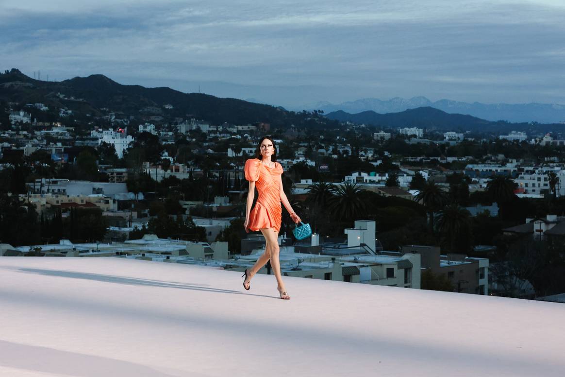 Versace Fall/Winter 2023 in Hollywood. Foto: Spotlight Launchmetrics