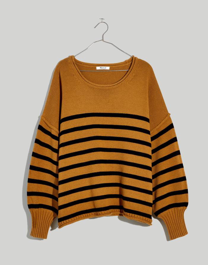 Conway Pullover Sweater in Nautical Stripe | Madewell
