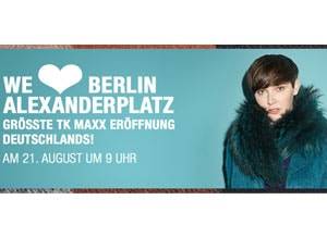 TK Maxx eröffnet größten Deutschland-Store in Berlin