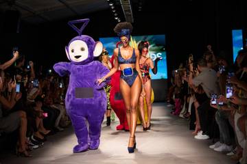 Black tape and sparkles: Miami Swim Week attempts to distract amid diversity criticism