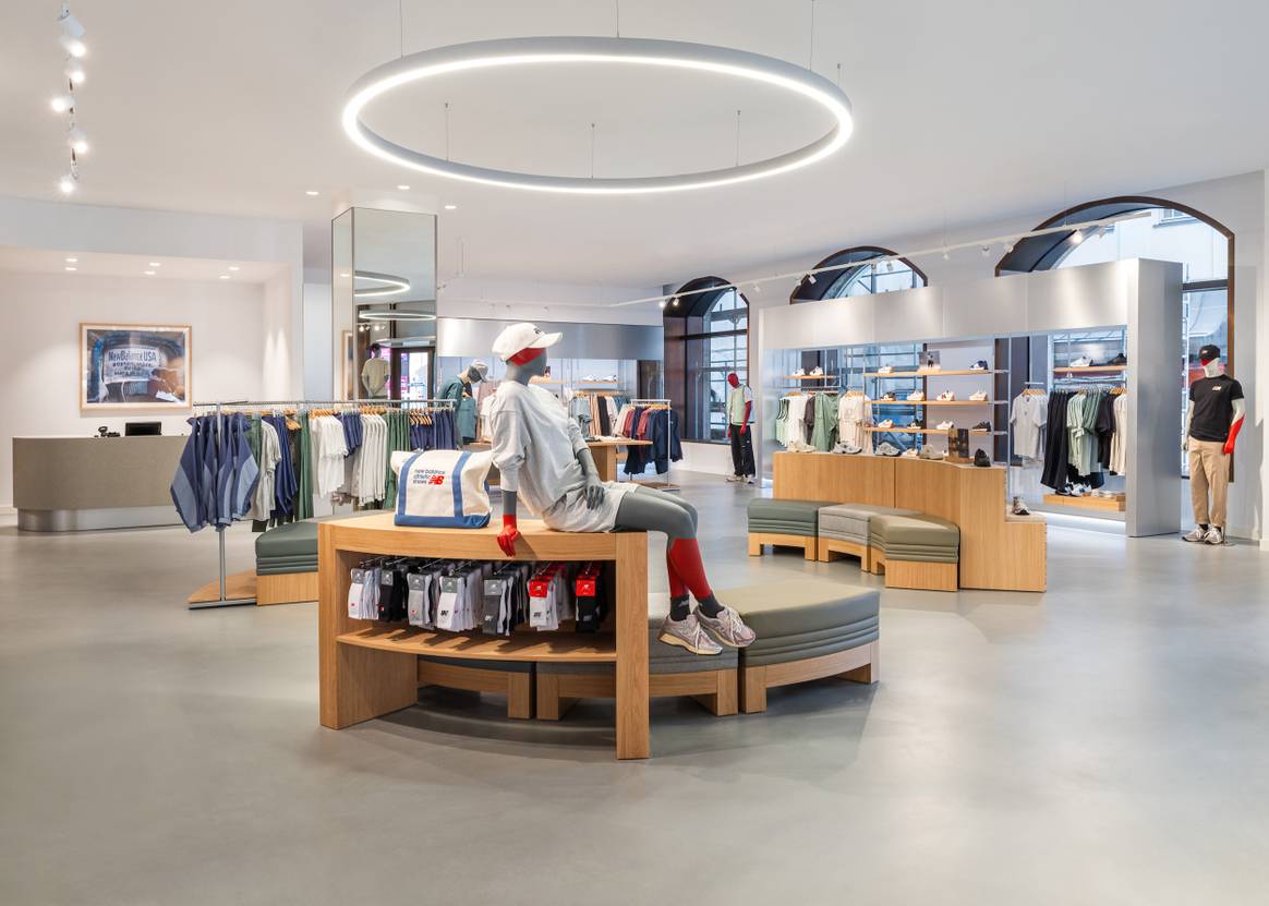 Sport trifft auf Lifestyle im neuen New Balance-Flagship in München